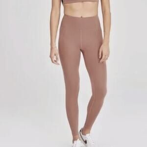 Girlfriend Collective Pink High Rise Athleisure Leggings Size Medium